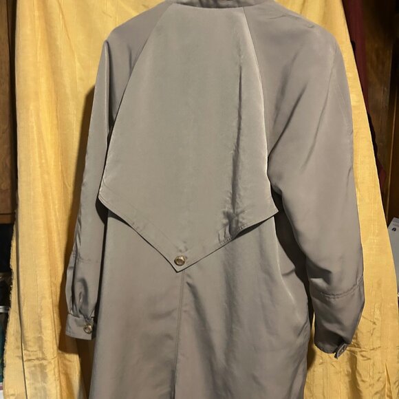 Fleet Street woman's gray trench coat - Picture 4 of 5